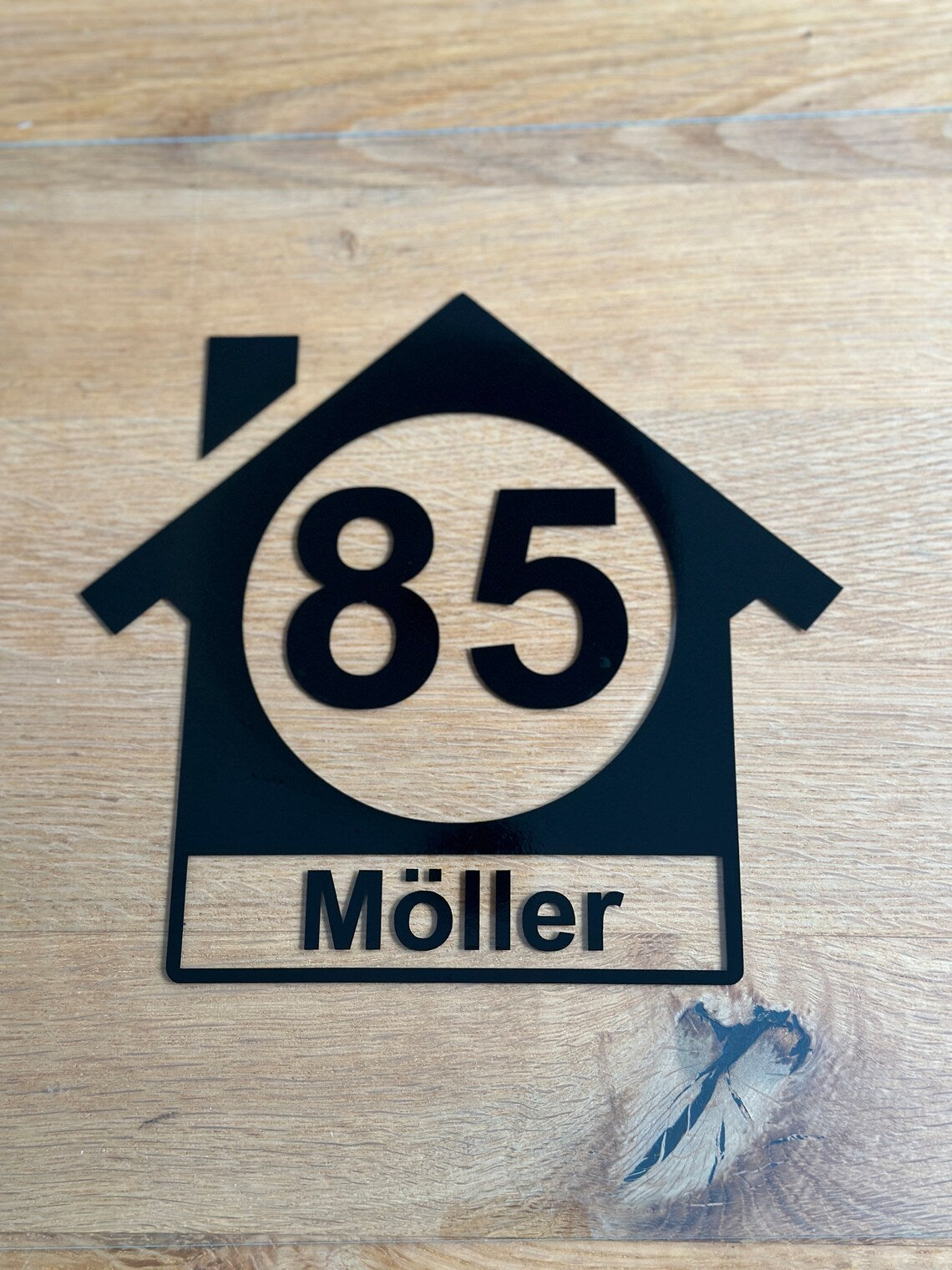 Personalisierte Mülltonnen Aufkleber Wheelie Bin | für Haus Wohnen Dekoration Mit Haus